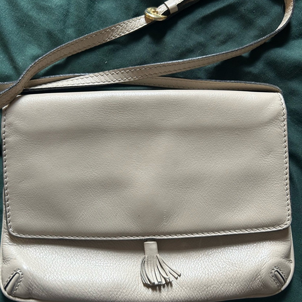 Bottega Venetta Leather Crossbody Bag